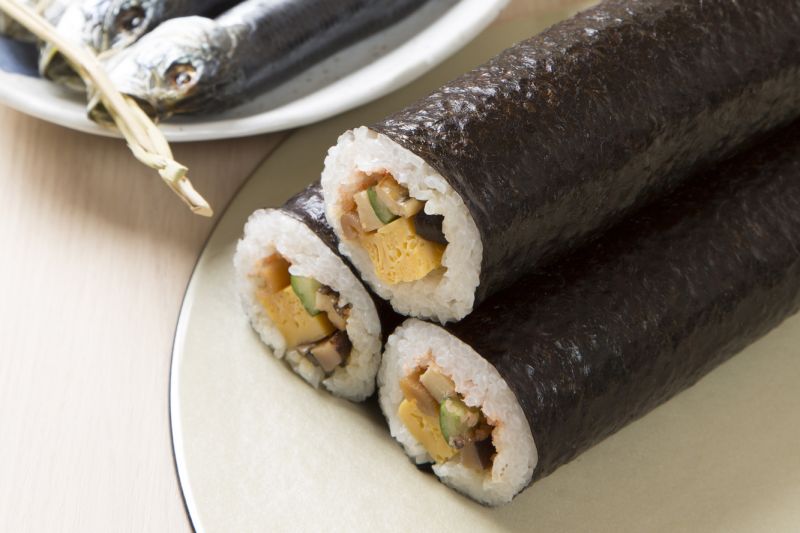 sushi cơm cuộn rong biển ehomaki sushi cơm cuộn rong biển ehomaki